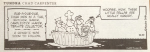 Rub-a-dub cartoon